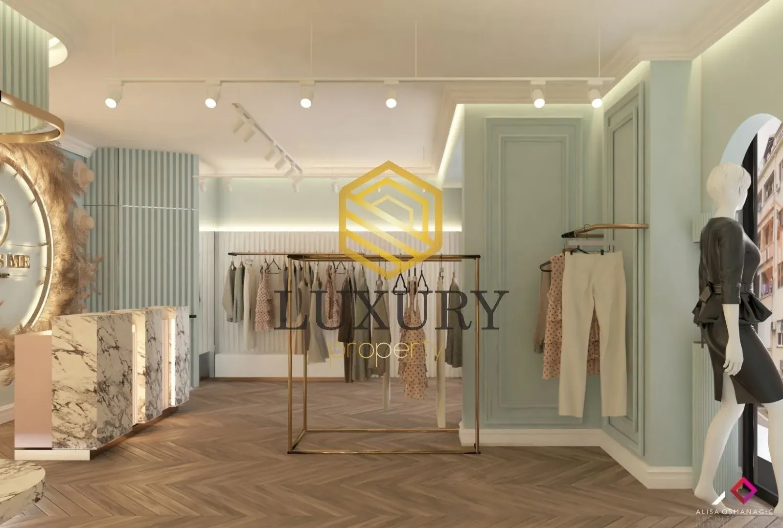 Rent, office space, 30m², Centar, Podgorica