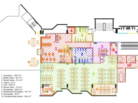 Rent, office space, 1029m², Centar, Novi Sad - image 12