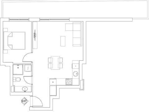 Prodaja, dvosoban stan, 63m², Crveni Krst, Beograd - image 3