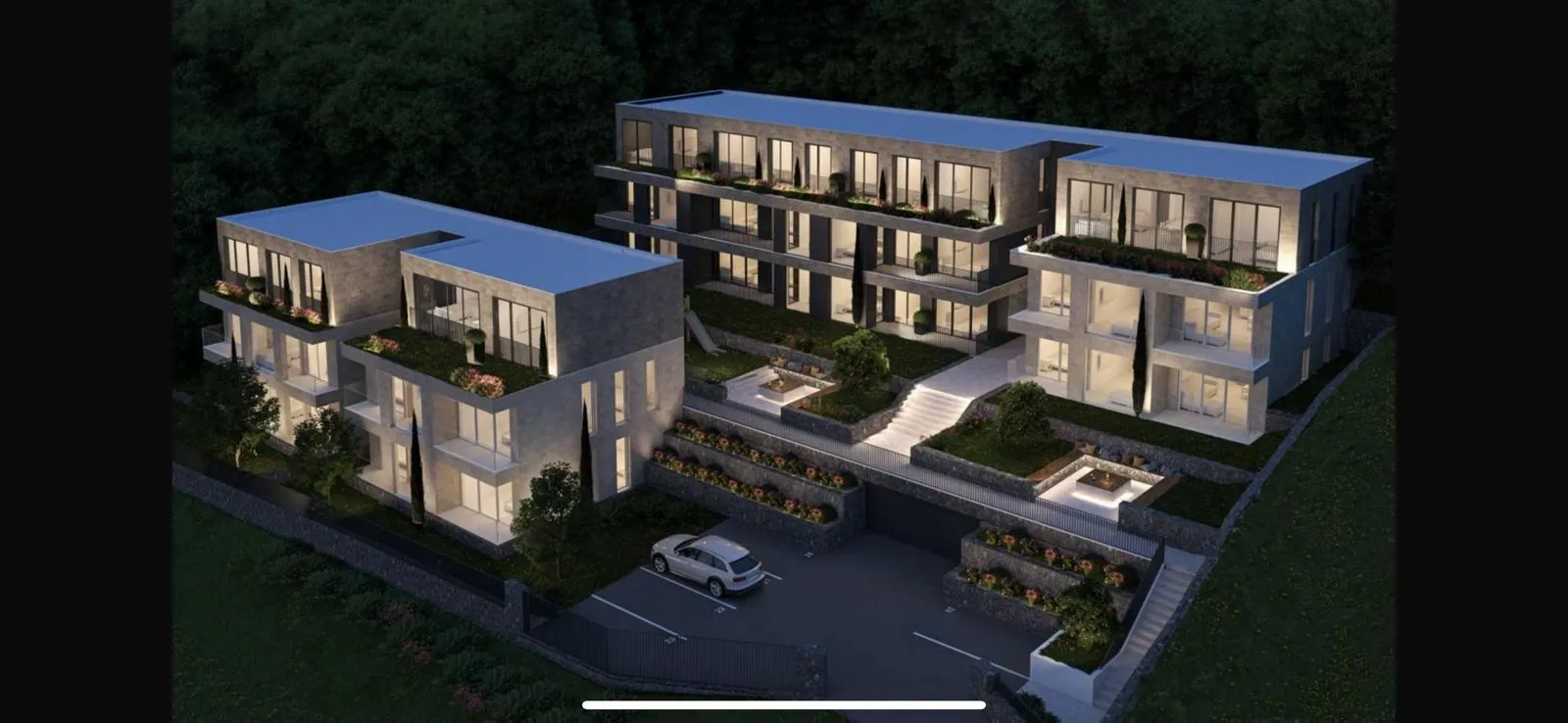 Prodaja, dvosoban stan, 51m², Muo, Kotor