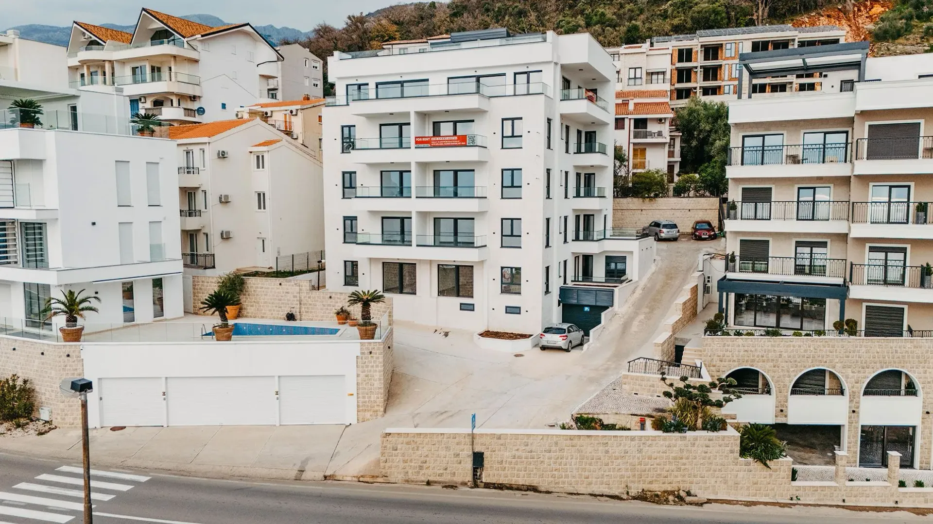 Izdavanje, ugostiteljski objekat, 1600m², Budva, Crna Gora