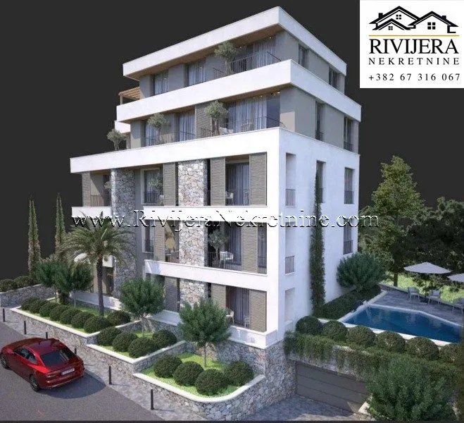 Prodaja, dvosoban stan, 98m², Tivat, Crna Gora