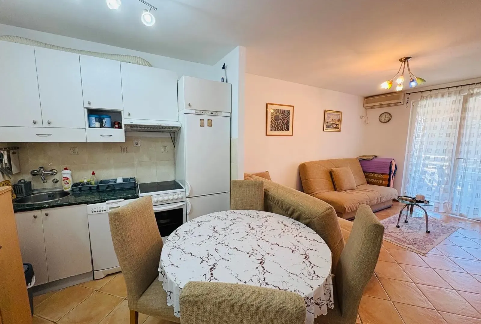 Sale, studio apartment, 35m², Petrovac, Budva