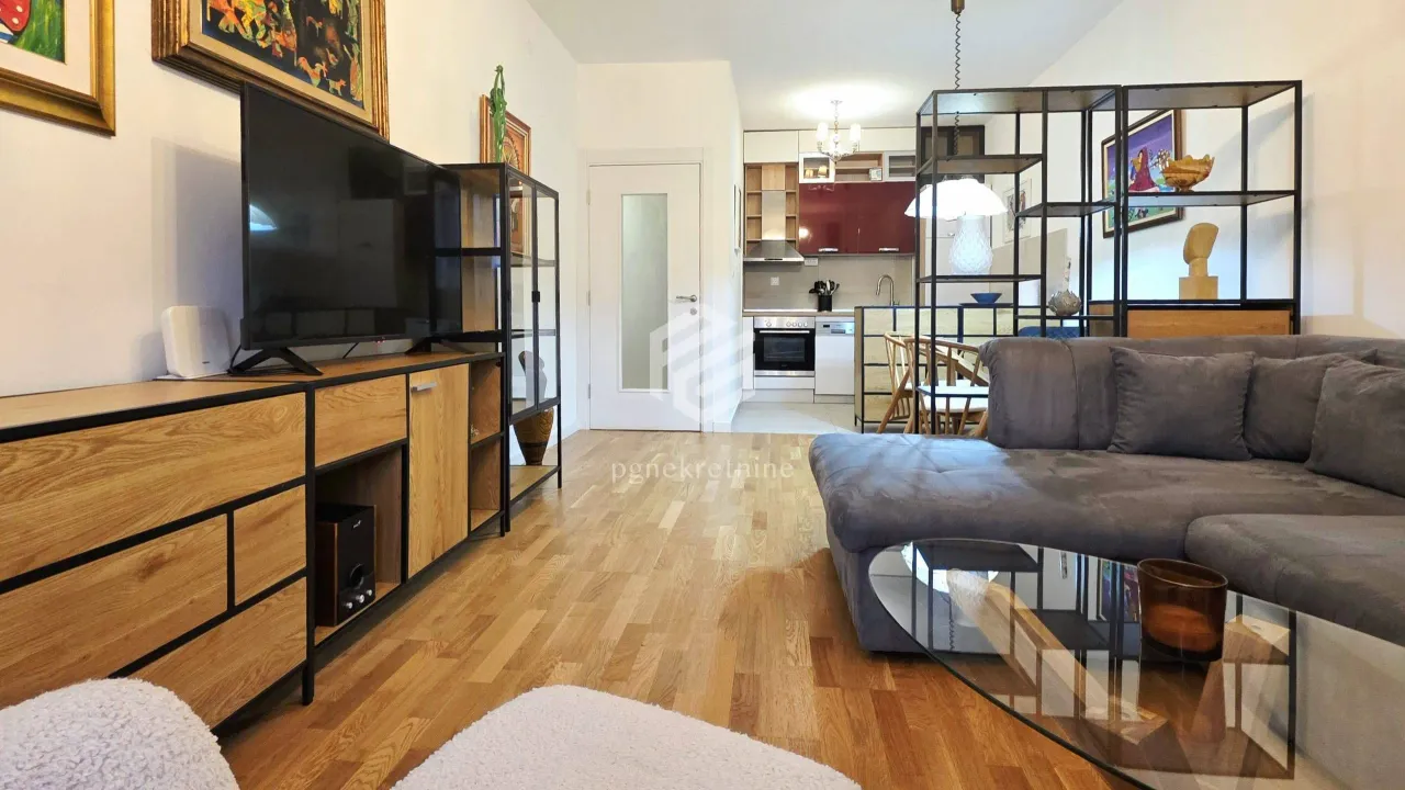 Rent, one bedroom apartment, 46m², Zabjelo, Podgorica