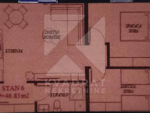 Sale, two bedroom apartment, 52m², Gorica C, Podgorica - image 16