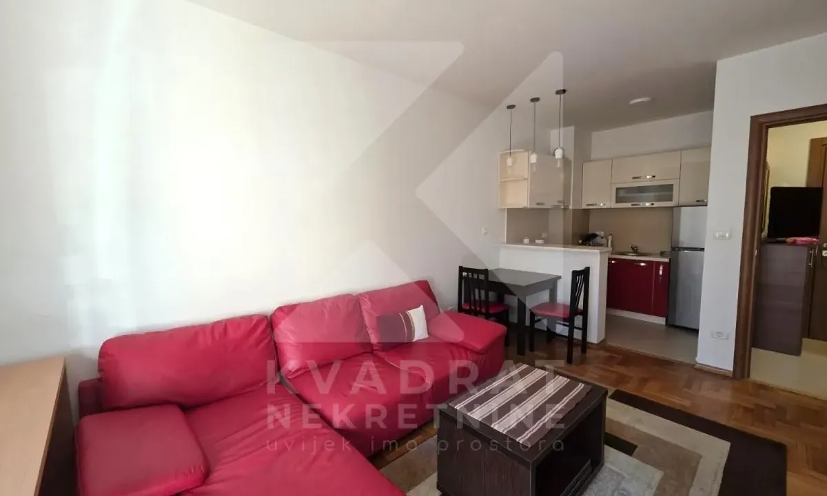 Rent, one bedroom apartment, 40m², Pobrežje, Podgorica