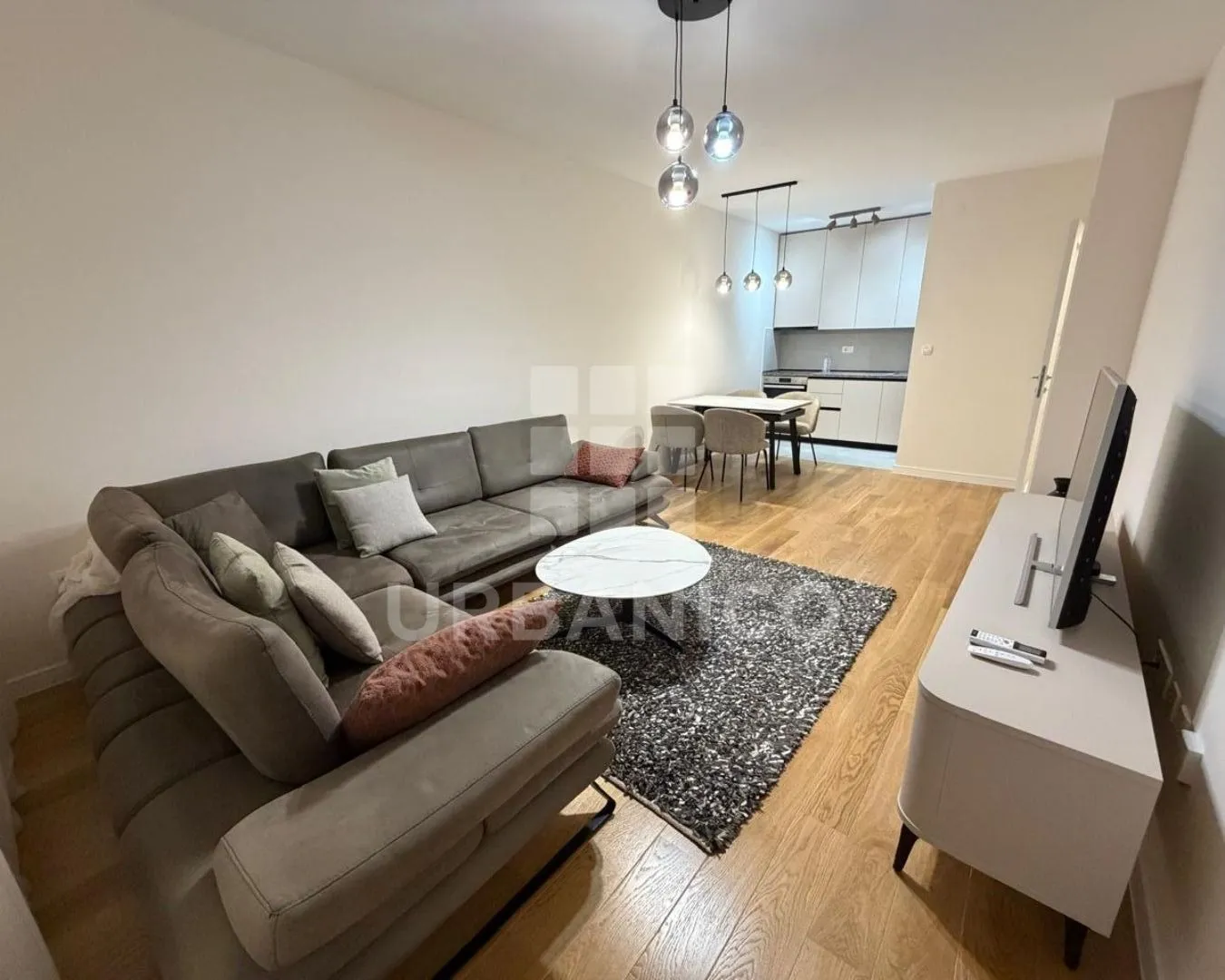 Rent, one bedroom apartment, 49m², Central Point, Podgorica