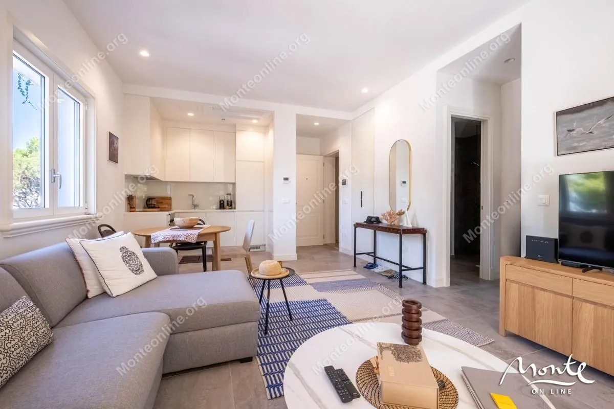 Prodaja, jednosoban stan, 57m², Luštica Bay, Tivat