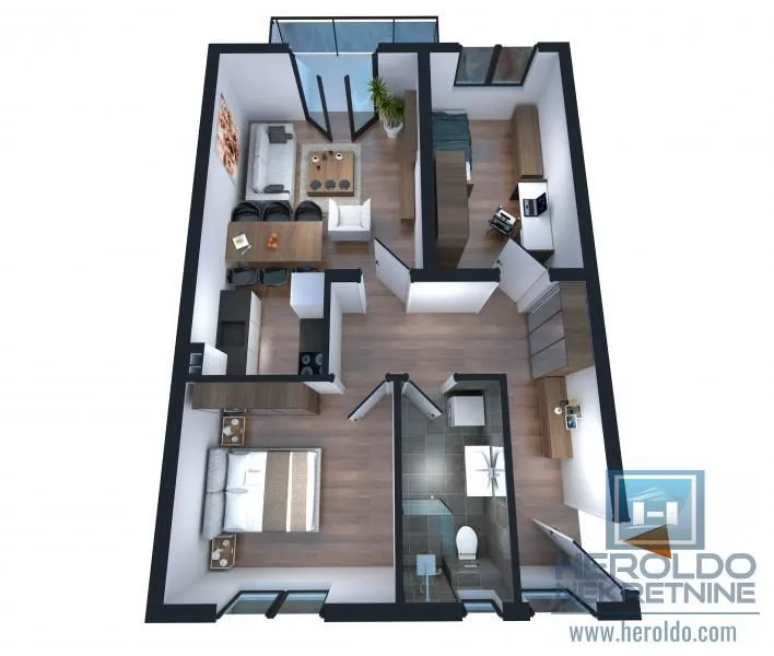 Prodaja, trosoban stan, 70m², Centar, Jagodina