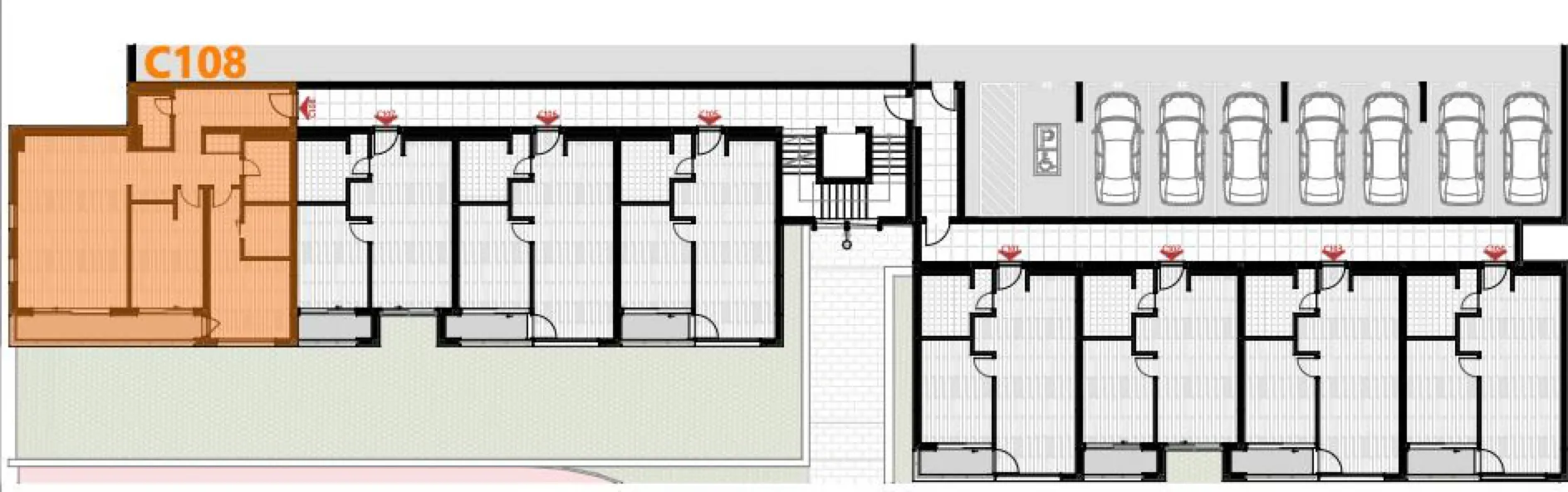 Prodaja, dvosoban stan, 8696m², Mrčevac, Tivat