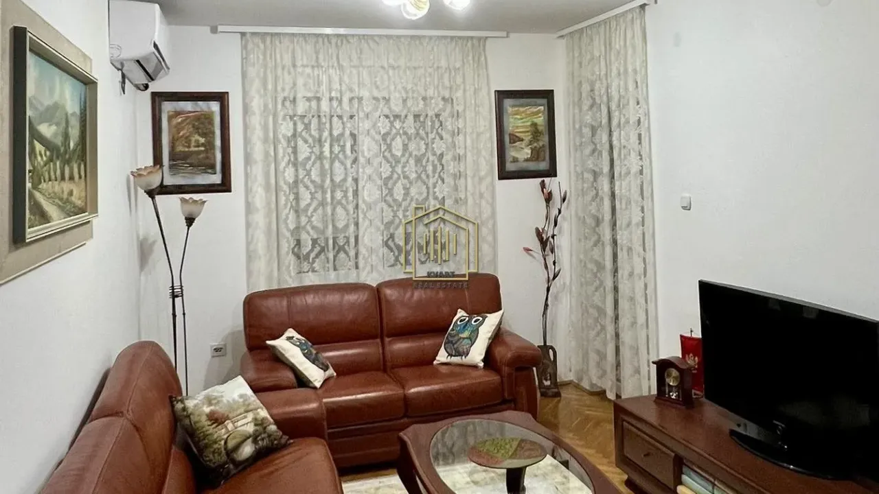 Rent, one bedroom apartment, 40m², Blok 9, Podgorica