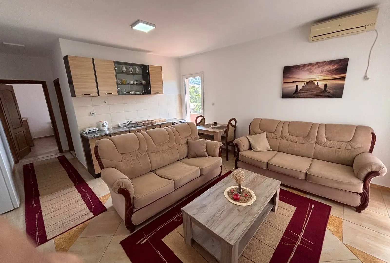 Rent, one bedroom apartment, 55m², Centar, Bar