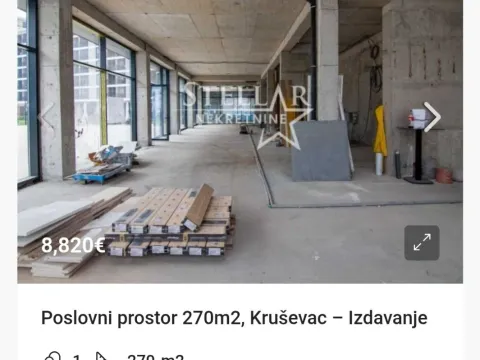 Rent, office space, 270m², Kruševac, Podgorica - image 2