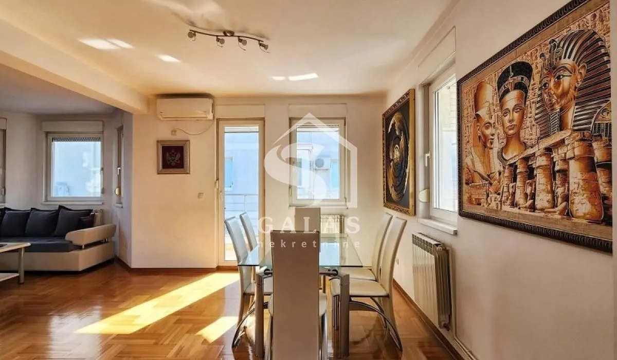 Rent, two bedroom apartment, 73m², Južni Bulevar, Vračar Sve Podlokacije