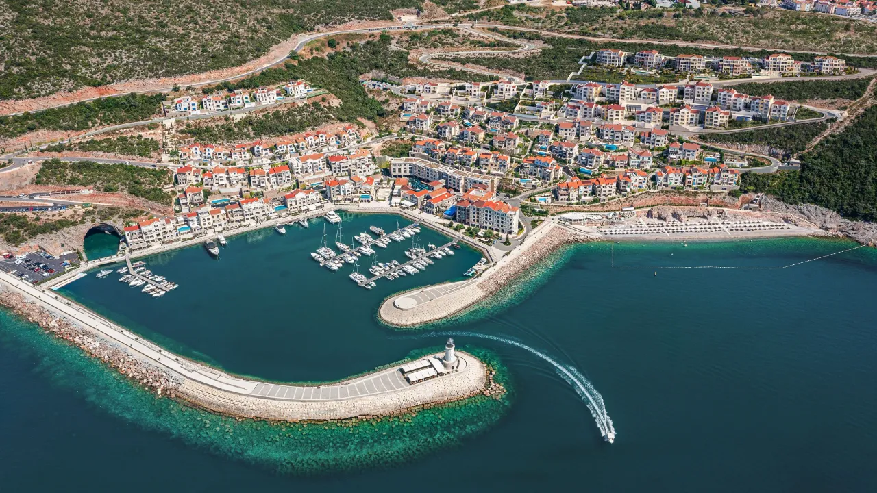 Sale, studio apartment, 62m², Luštica Bay, Tivat