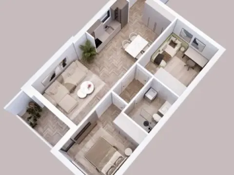 Prodaja, dvosoban stan, 61m², Palilula, Niš - image 2