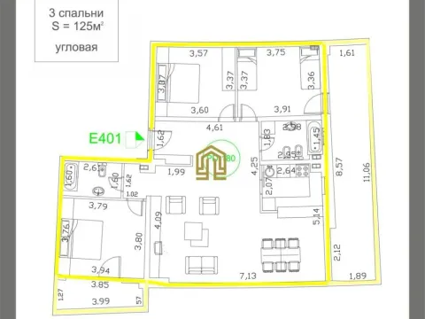 Prodaja, trosoban stan, 125m², Budva, Crna Gora - image 12