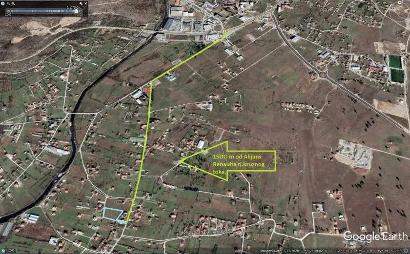 Prodaja, plac, 4158m², Podgorica, Crna Gora