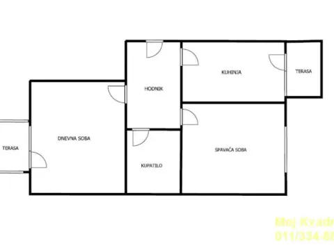 Prodaja, dvosoban stan, 48m², Vračar Sve Podlokacije, Beograd - image 11