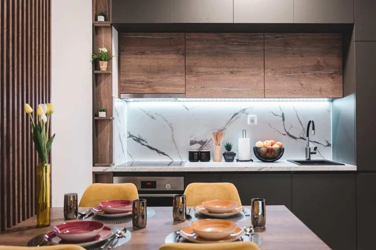 Rent, one bedroom apartment, 39m², Bečići, Budva