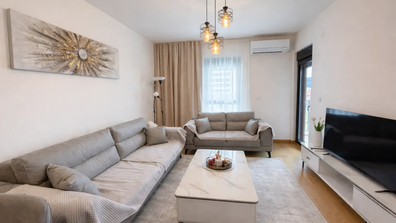 Rent, one bedroom apartment, 48m², New City, Podgorica