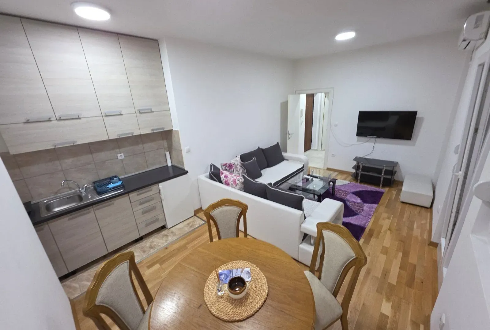 Rent, one bedroom apartment, 52m², Zabjelo, Podgorica