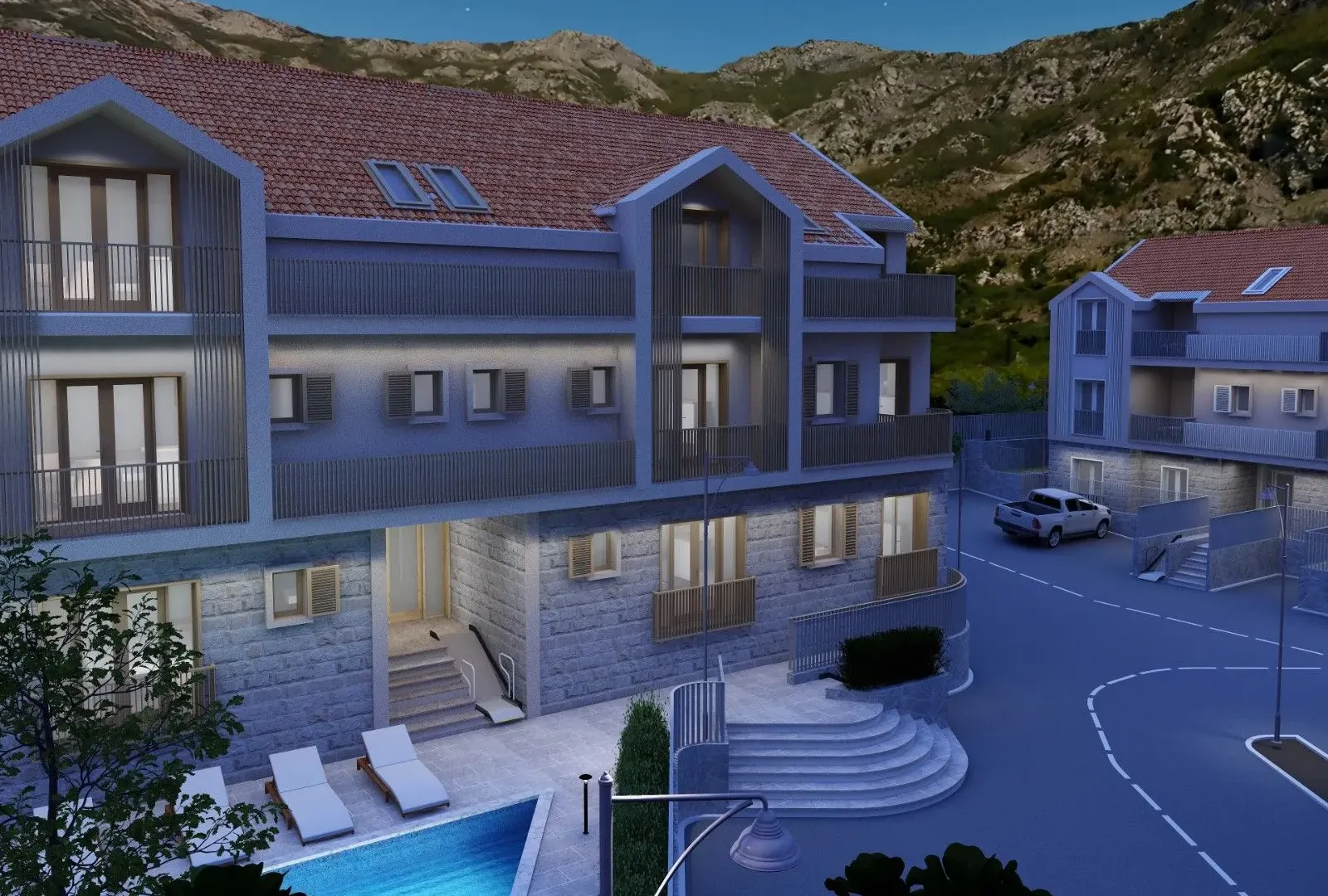 Sale, one bedroom apartment, 55m², Risan, Kotor