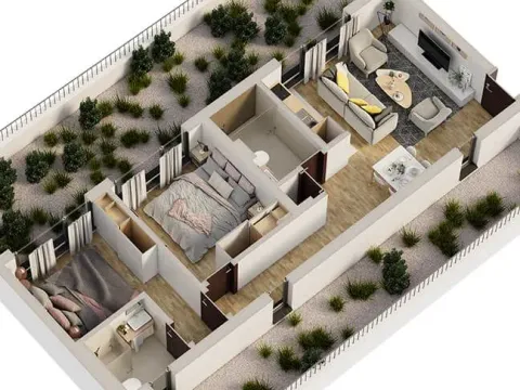 Sale, two bedroom apartment, 101m², Zagorič, Podgorica - image 3