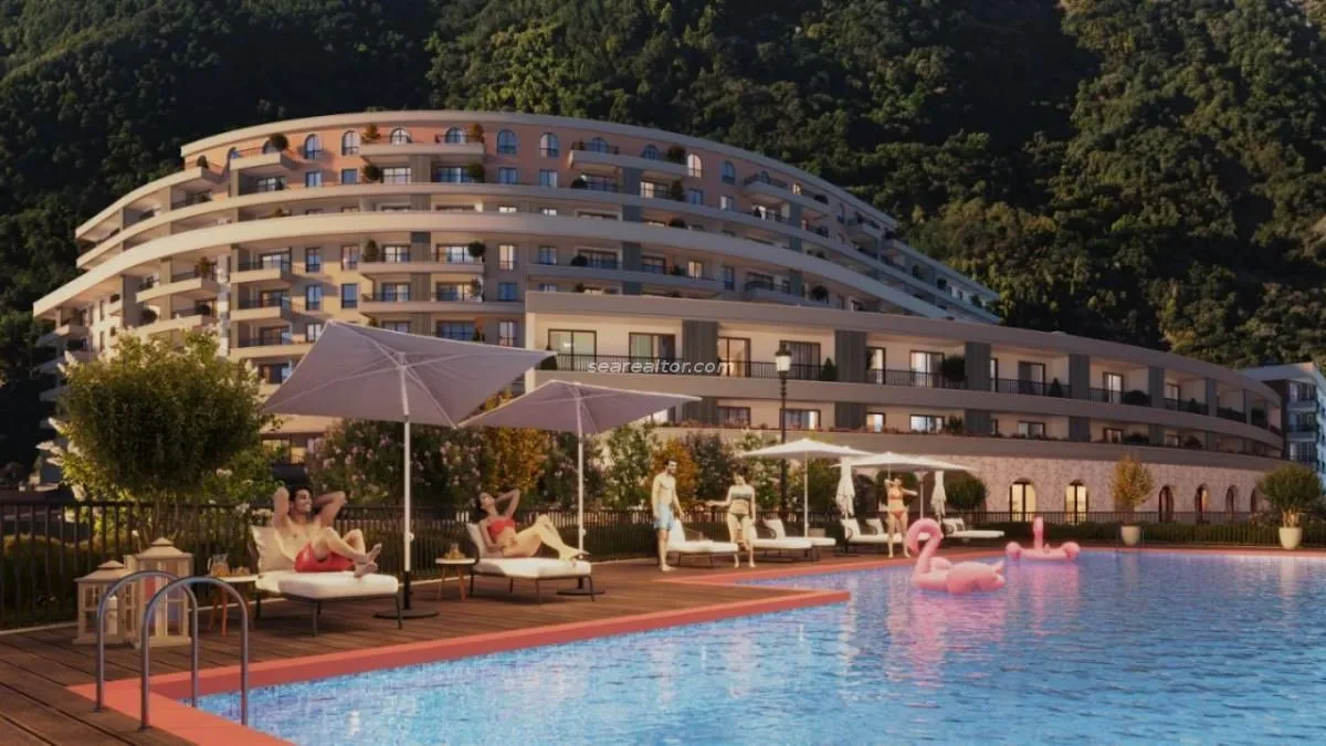 Prodaja, jednosoban stan, 54m², Bečići, Budva