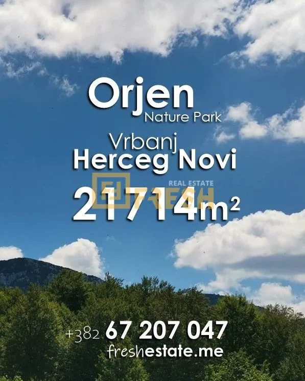 Prodaja, plac, 21714m², Herceg Novi, Crna Gora