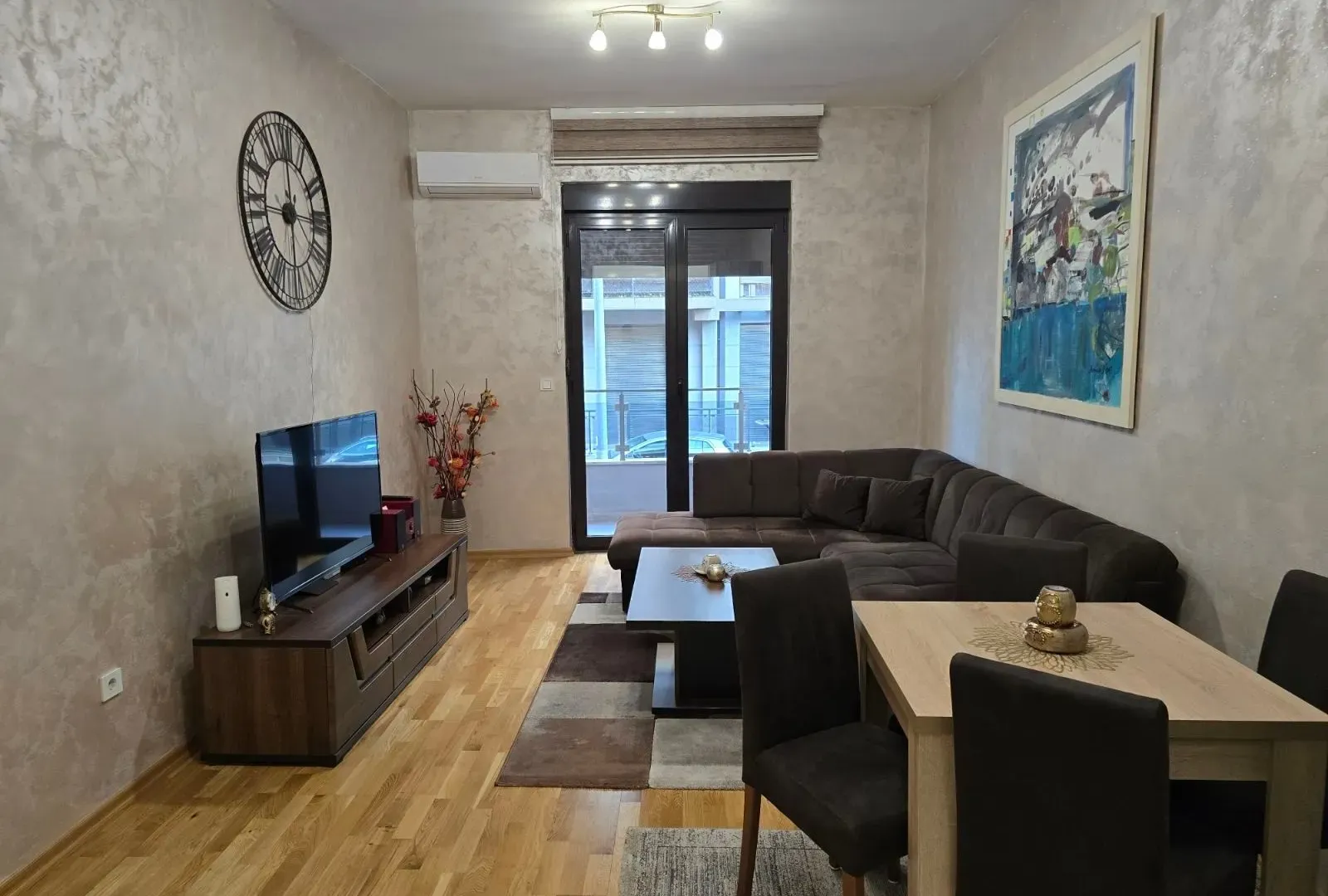 Rent, one bedroom apartment, 54m², Zabjelo, Podgorica