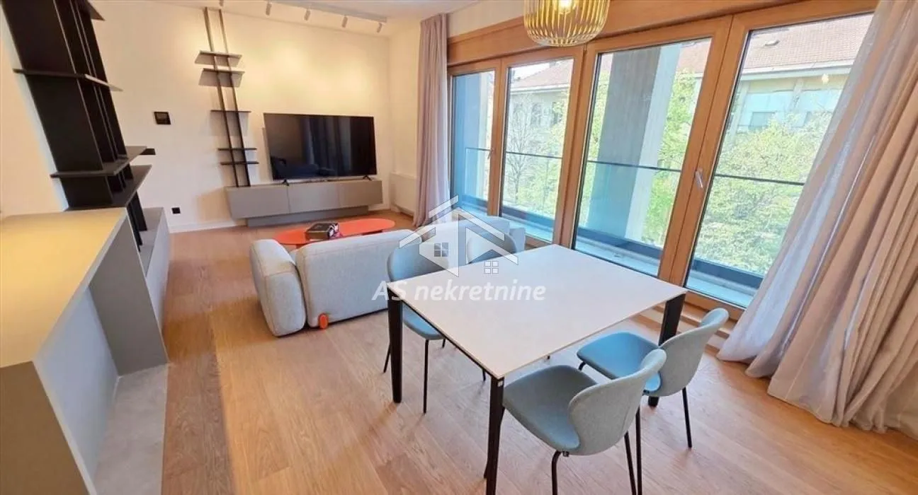 Izdavanje, dvosoban stan, 66m², Savski Venac, Beograd