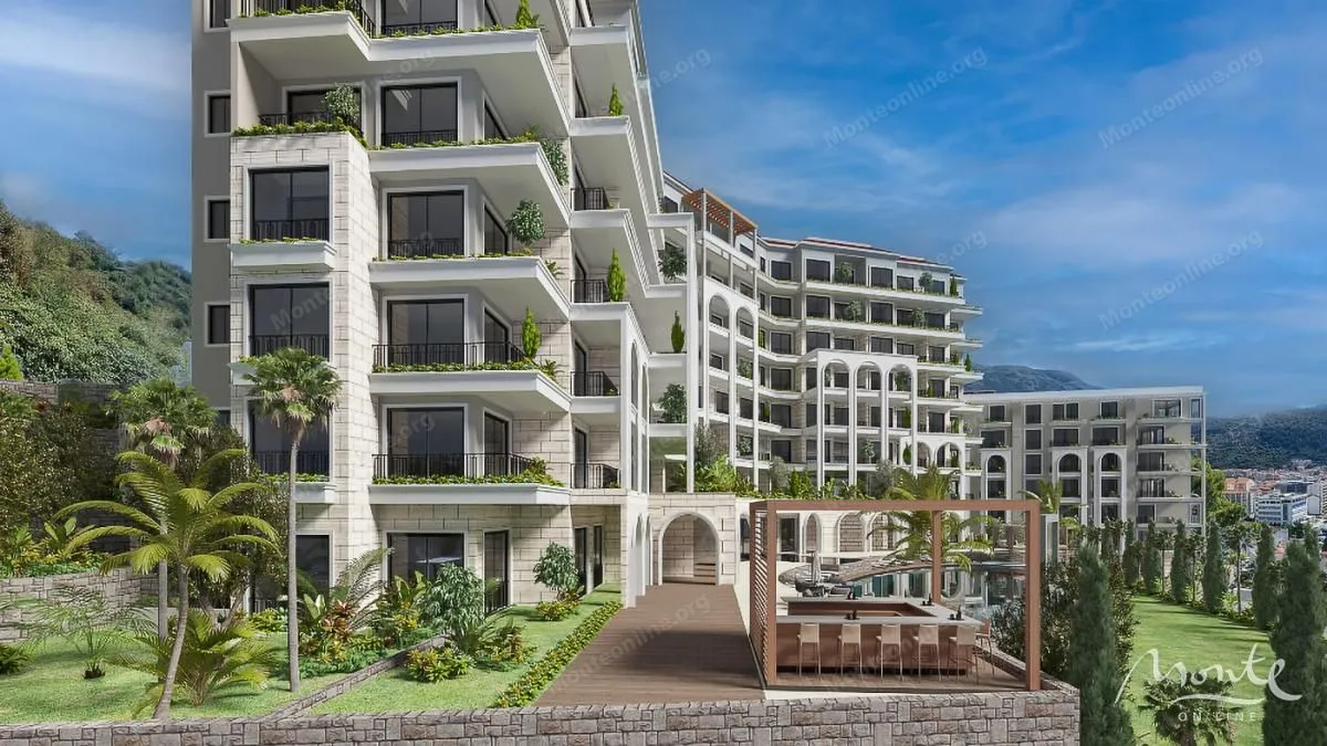Sale, one bedroom apartment, 46m², Budva, Crna Gora