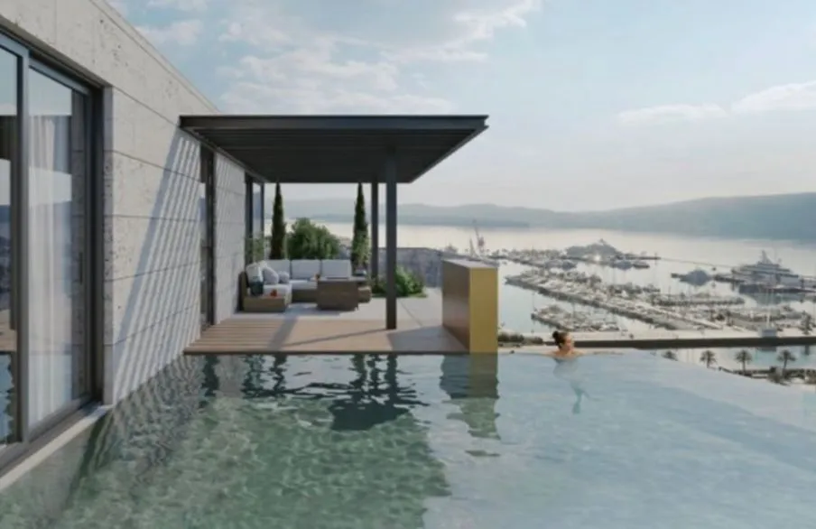 Sale, two bedroom apartment, 137m², Tivat, Crna Gora