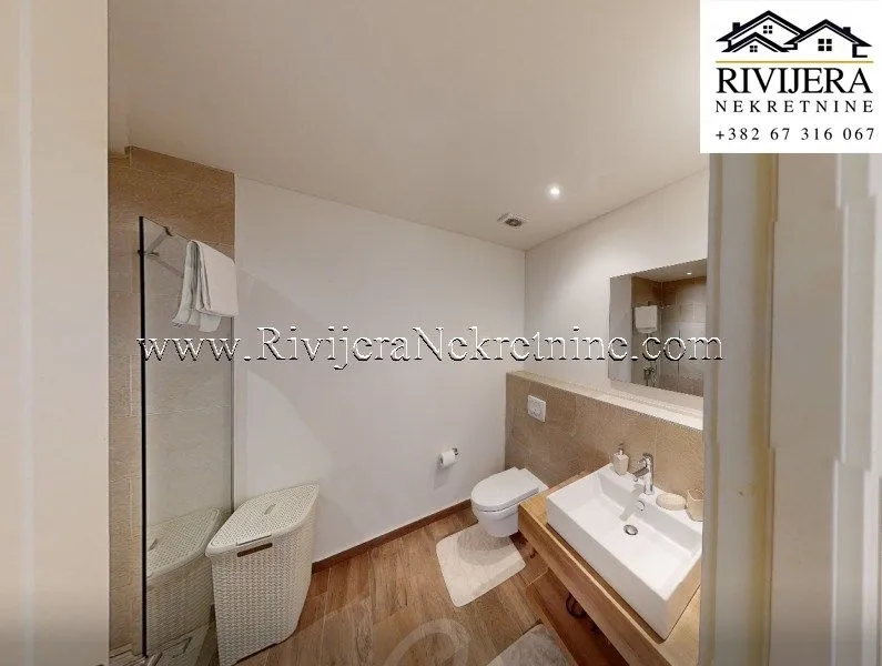 Prodaja, jednosoban stan, 57m², Luštica Bay, Tivat