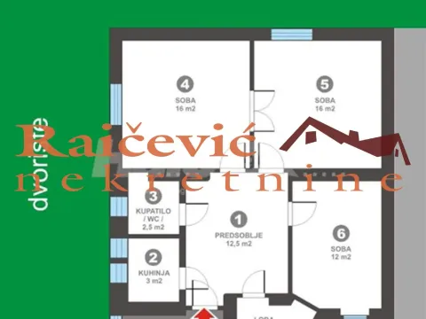 Sale, three bedroom apartment, 65m², Kalenić Pijaca, Vračar Sve Podlokacije - image 20