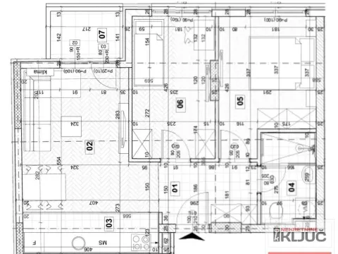 Sale, two bedroom apartment, 53m², Liman 4, Novi Sad Sve Podlokacije