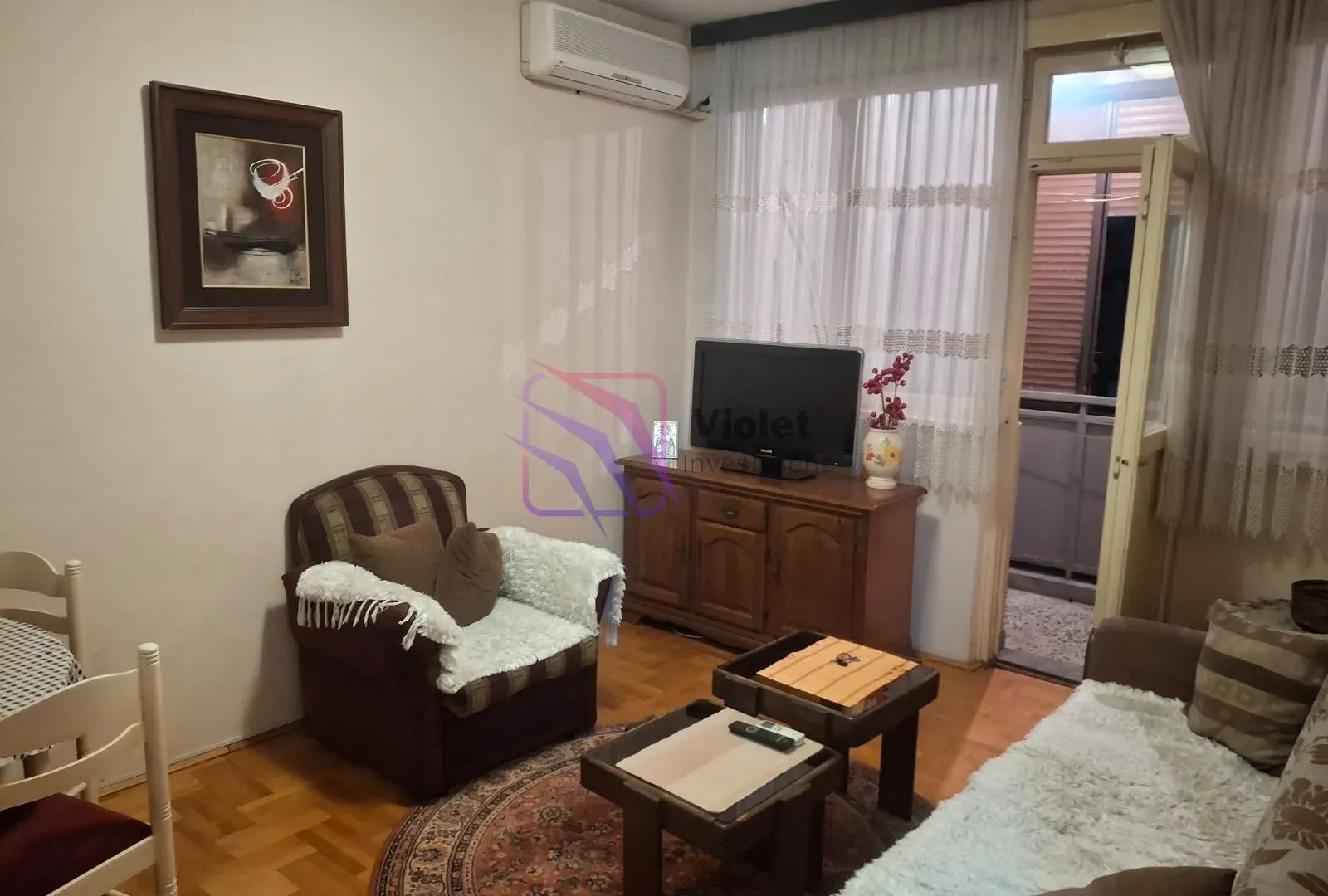 Rent, one bedroom apartment, 40m², Preko Morače, Podgorica