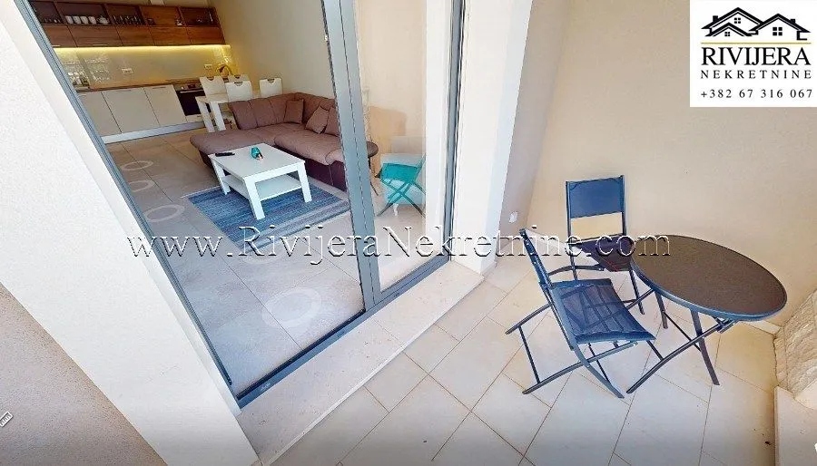 Prodaja, jednosoban stan, 57m², Luštica Bay, Tivat