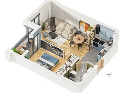 Sale, two bedroom apartment, 49m², Centar, Kragujevac - image 8