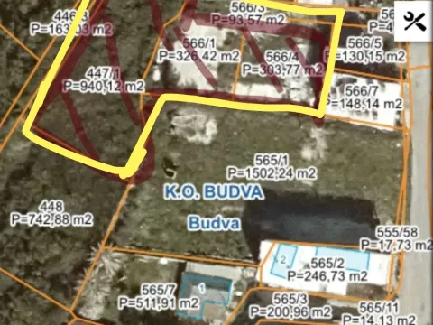 Rent, land lot, 1700m², Zaobilaznica, Budva - image 1