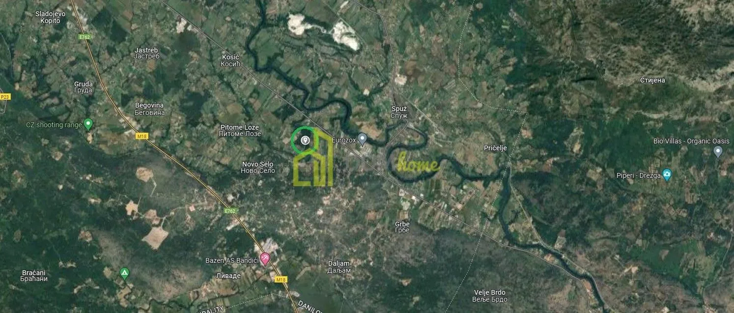Prodaja, plac, 9609m², Novo Selo, Danilovgrad