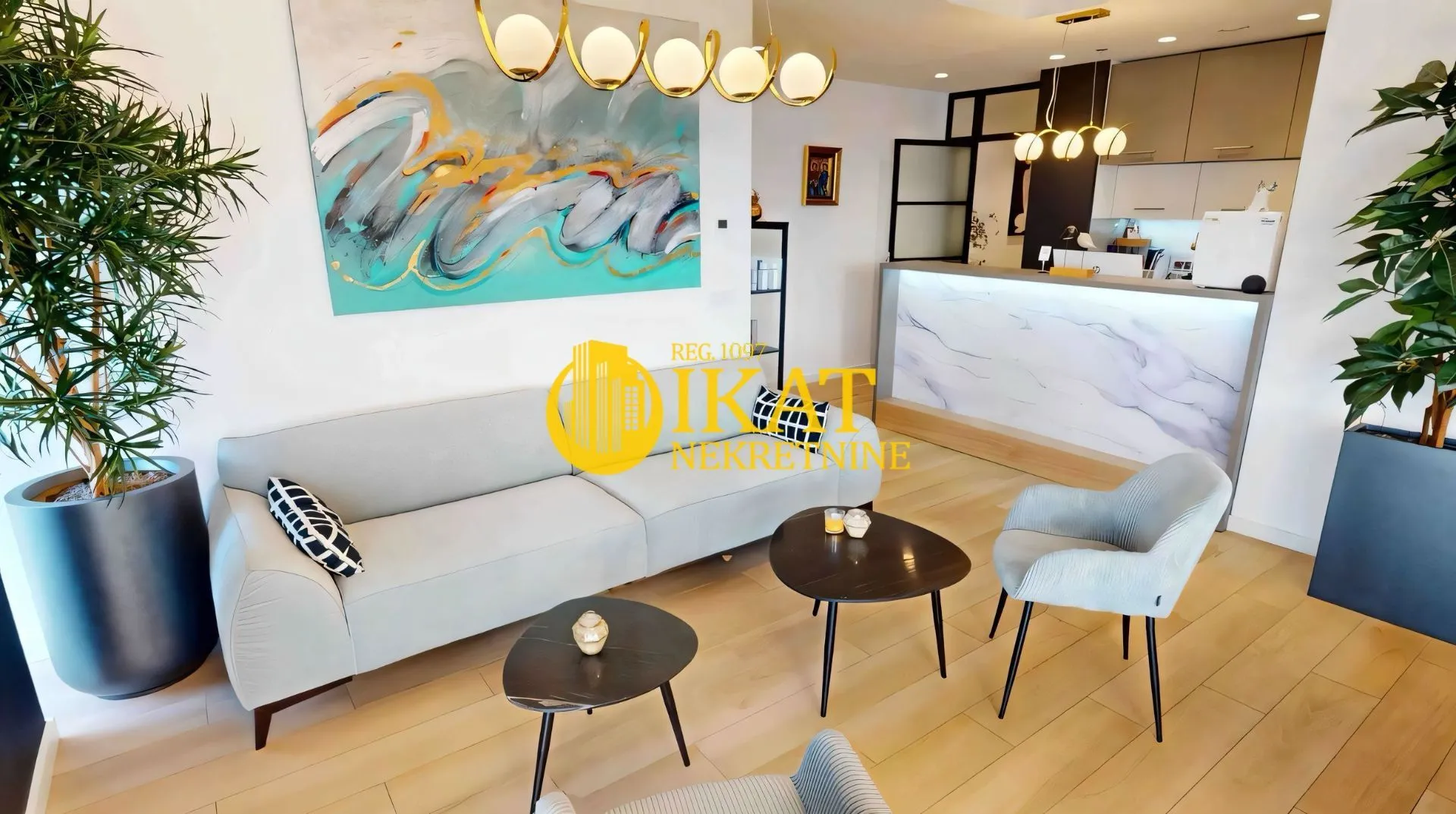 Sale, four bedroom apartment, 124m², Novi Beograd Blok 65, Novi Beograd Sve Podlokacije
