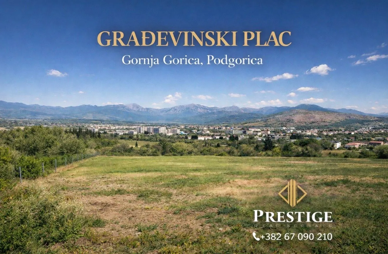 Sale, land lot, 750m², Gornja Gorica, Podgorica