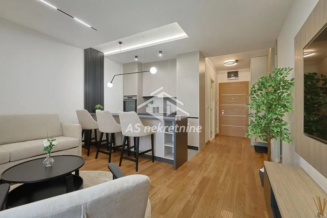 Rent, one bedroom apartment, 35m², Novi Beograd Blok 65, Novi Beograd Sve Podlokacije