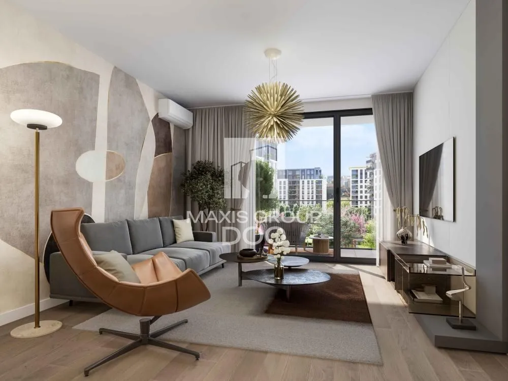 Sale, two bedroom apartment, 53m², Savski Venac, Beograd