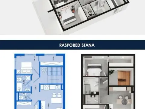 Prodaja, dvosoban stan, 86m², Tivat, Crna Gora - image 12