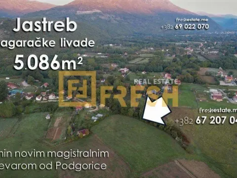 Prodaja, plac, 5086m², Danilovgrad, Crna Gora