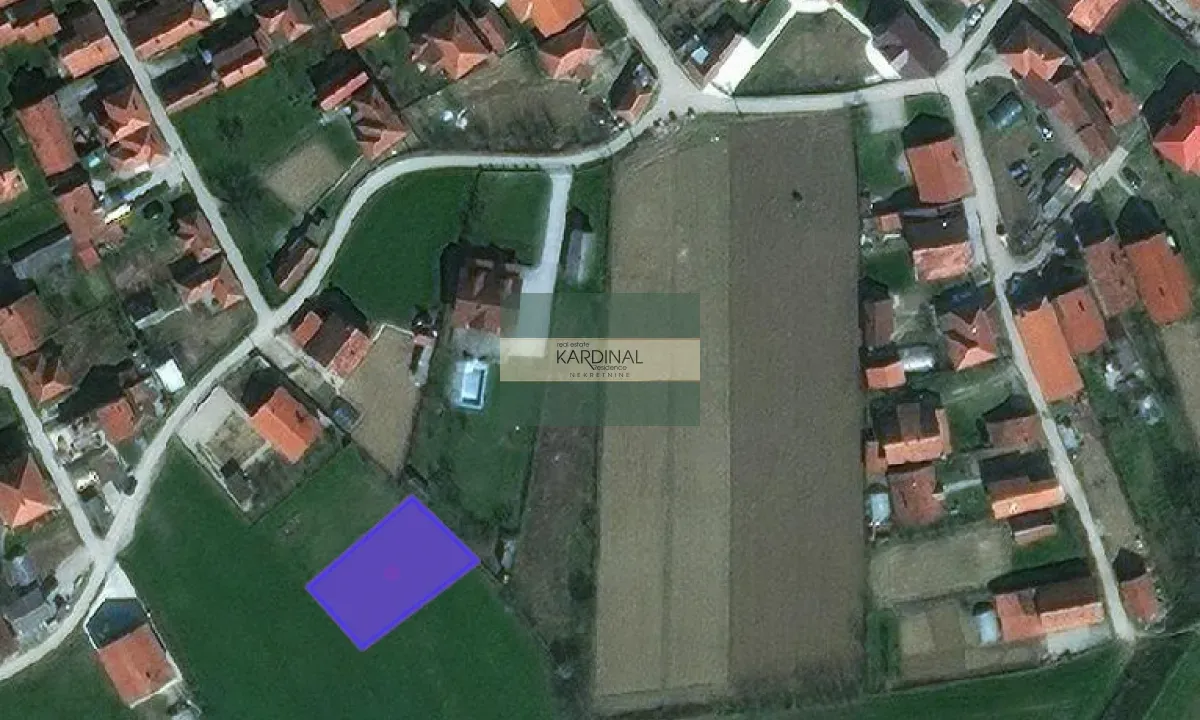 Prodaja, plac, 543m², Rakitovo, Jagodina