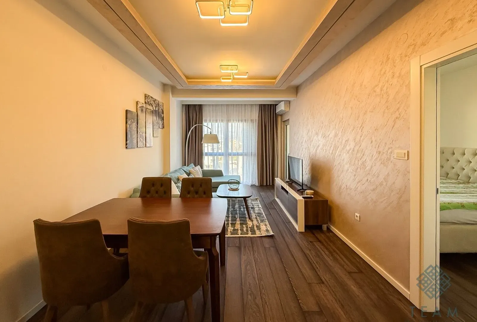 Rent, one bedroom apartment, 47m², Momišići, Podgorica